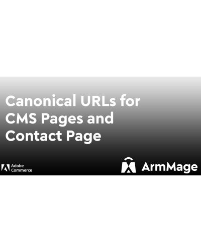 Canonical urls  for  CMS  pages