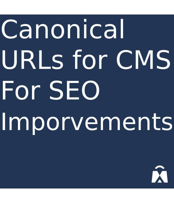 Canonical URLs for CMS Pages and Contact Page