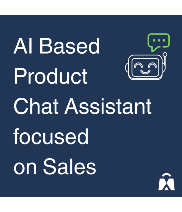 AI Based Product Chat Assistant focused on Sales